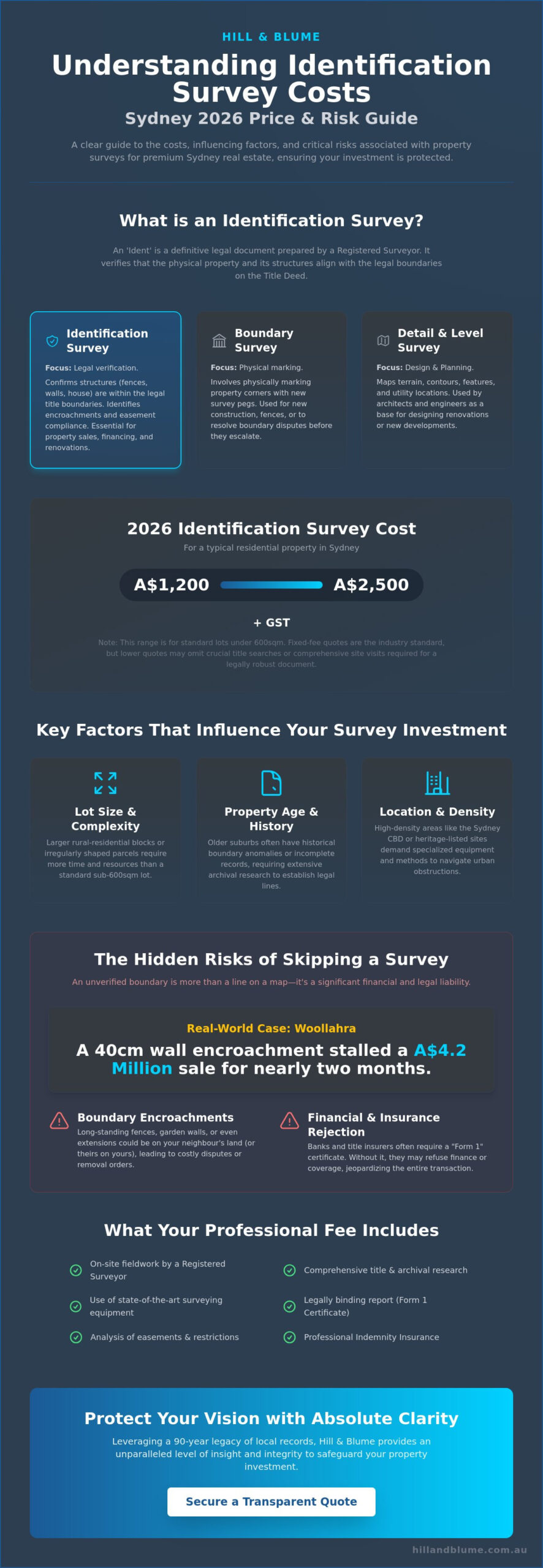 Identification Survey Cost Sydney: 2026 Pricing & Buying Guide